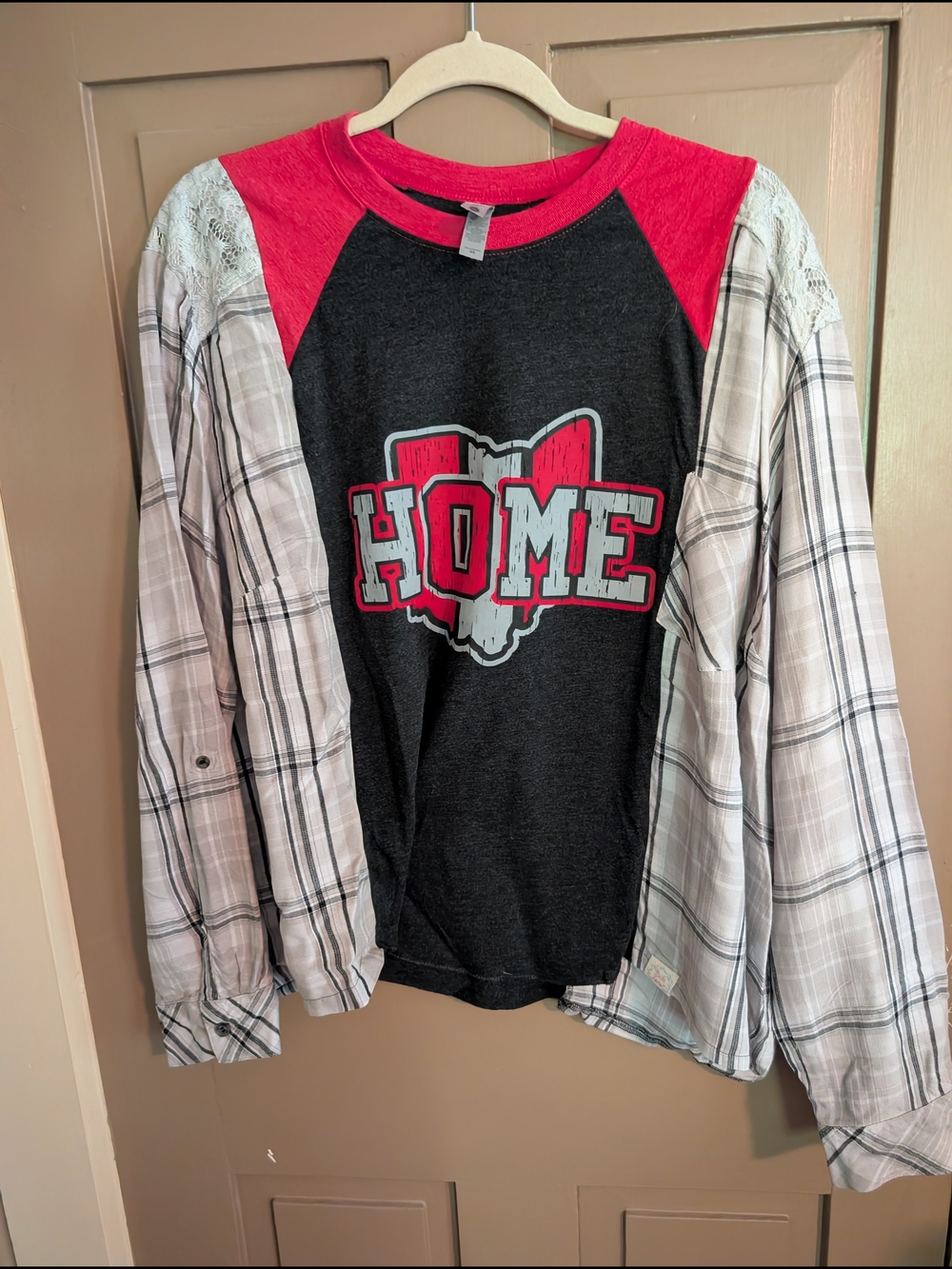 Original handmade Ohio State Shirt - Size L/XL